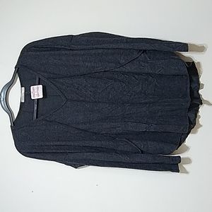 Cherish Women's Grey Inside Out Sweater